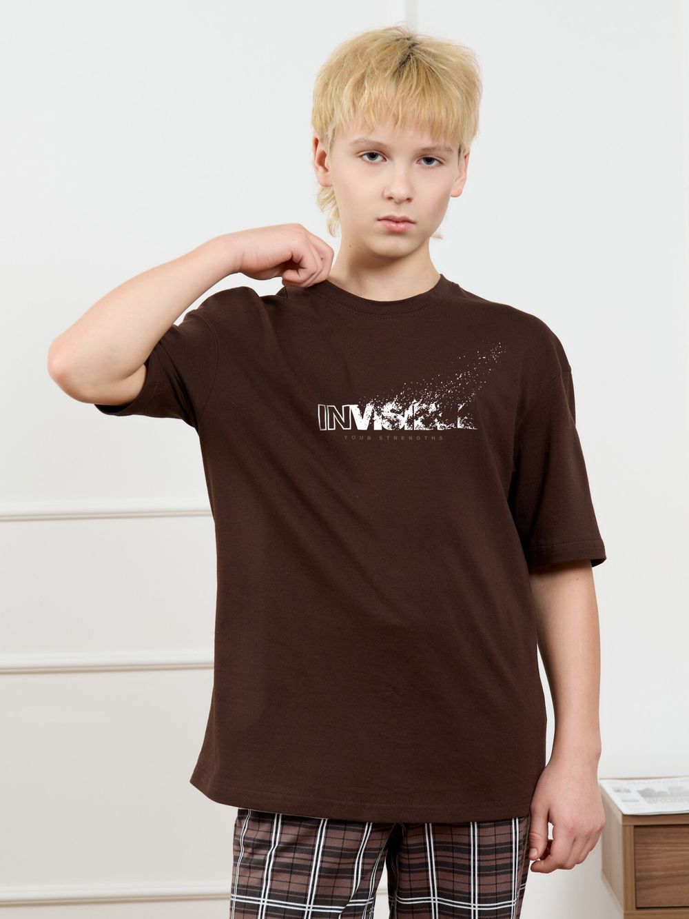 Костюм для мальчика Браун-1 Виотекс КОРИЧНЕВЫЙ