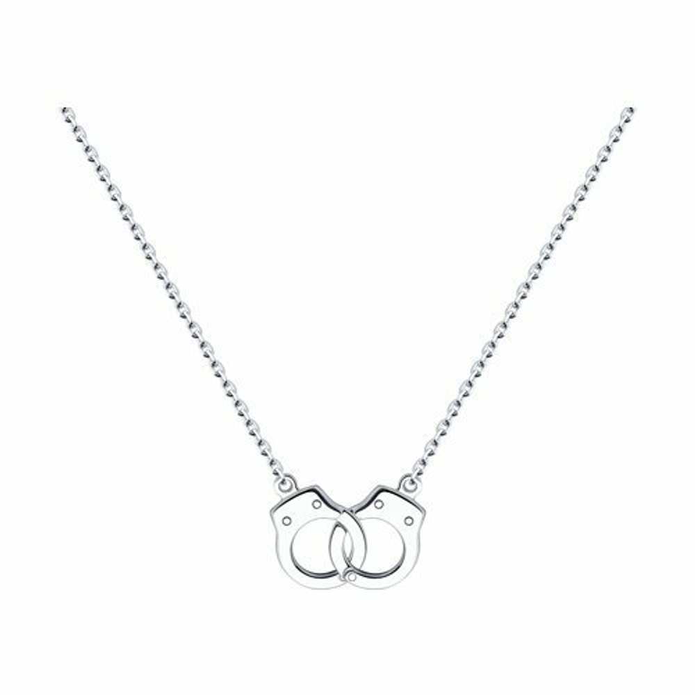 Колье из серебра
