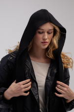 Куртка пух + шарф