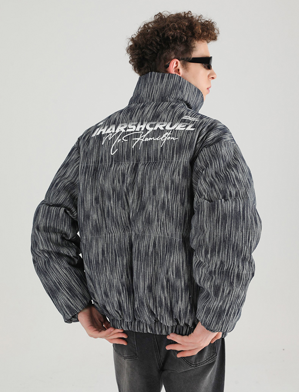 Пуховик HARSHandCRUEL "Milky Way" Puffer Jacket