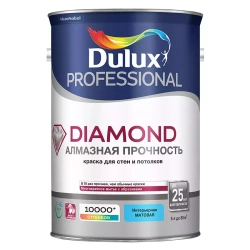 Краска для стен и потолков водно-дисперсионная Dulux Diamond Matt матовая база BW