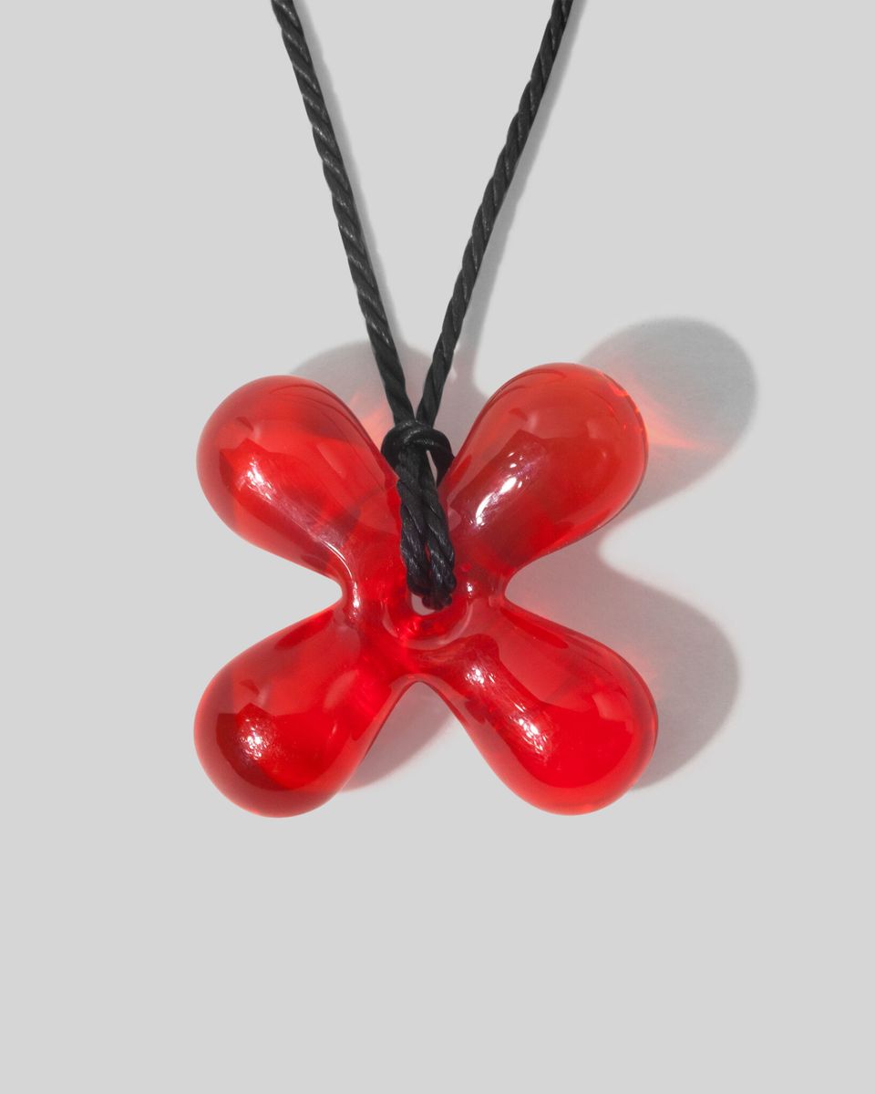 Кулон Glass Tiger Lily
