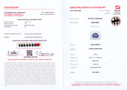 Сапфир, Овал, 3 шт / 6,19 карат, Шри-Ланка