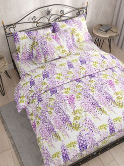 Наволочка комплект 2шт перкаль Сказка "Полет шмеля" 40x60 см на молнии