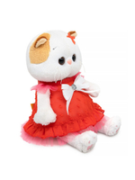 Мягкая игрушка Ли-Ли BABY в платье с белым бантом 18 см LB-148