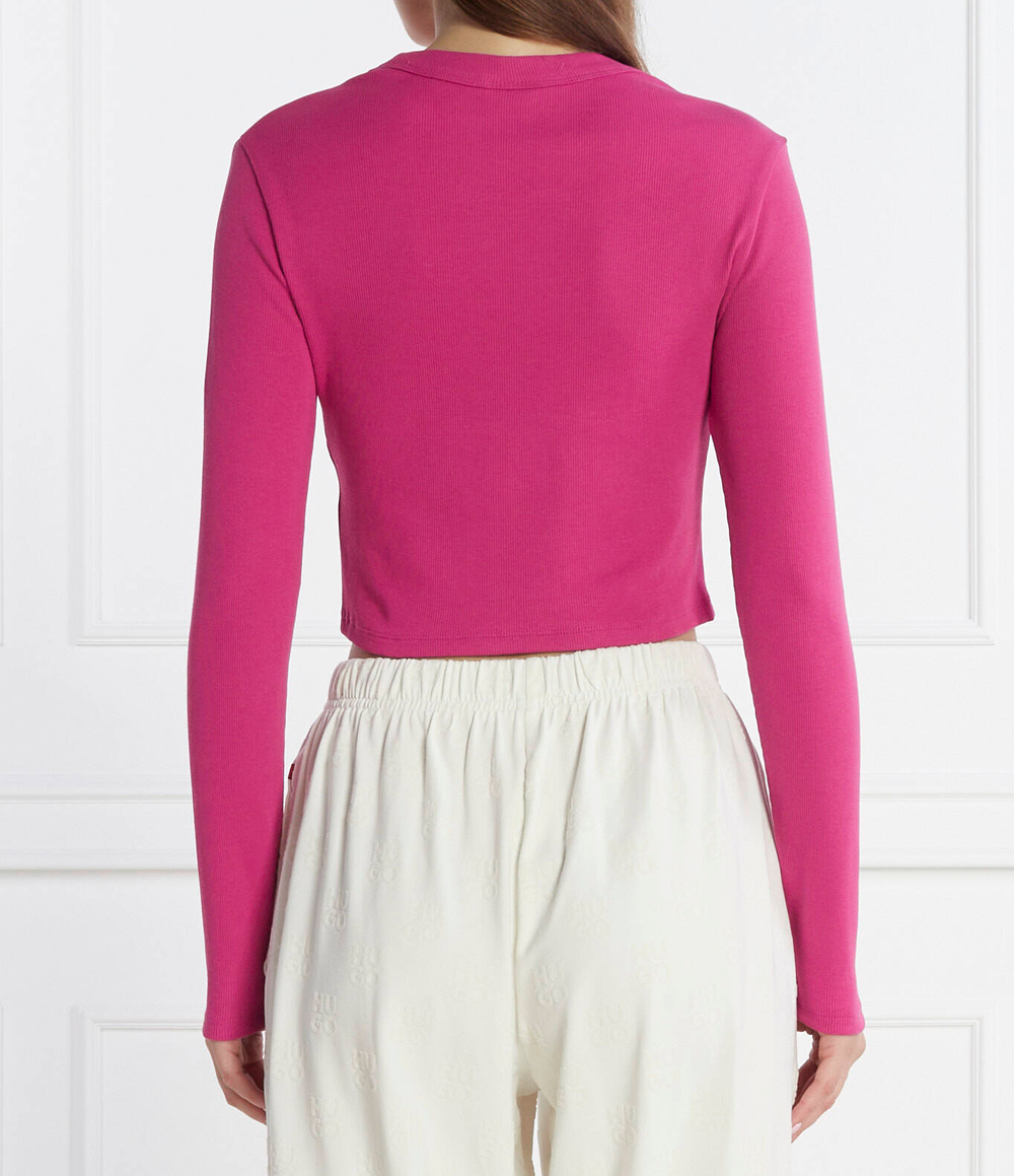 Блузка Dafilomena_1 HUGO - розовый(50508617)