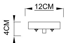 Кронштейн-потолочная база для светильника Arte Lamp