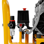 Компрессор безмасляный, малошумный DLS 1500/50, 1500 ВТ, 2x750, 50 л, 260 л/мин Denzel