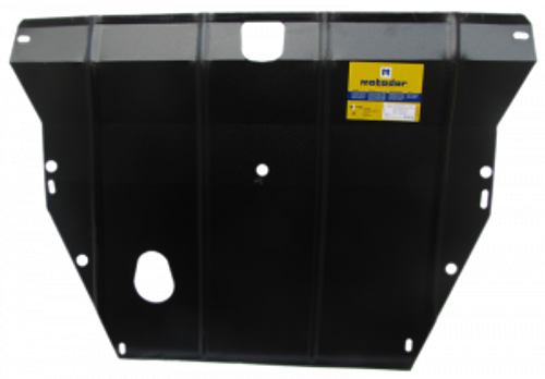 Усиленная защита Motodor картера двигателя, кпп. 2 мм, сталь. для KIA Cerato 2004-2006 арт.01013