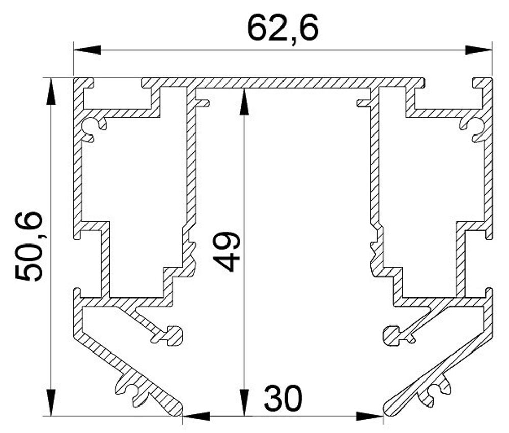 Профиль-держатель Lightstar Teta 505427