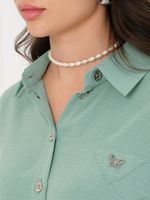 Платье 211062-4628 Пастельный зелёный №39 Priz (Акция)