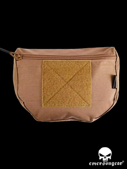 Подсумок напашный утилитарный EmersonGear Armor Carrier Drop Pouch AVS JPC CPC (EM9283CB). Койот