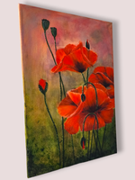 Картина «Маки» | Холст, масло 60х40 см | Художница Ефимова Ольга