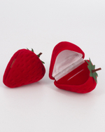 Футляр «Детская» клубничка под кольцо