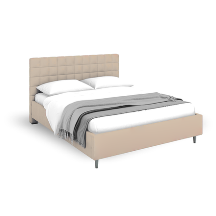 Кровать Калипсо 24 (с.м.160*200) ЦП 250 Verona Sand, ВариантКроя1 /