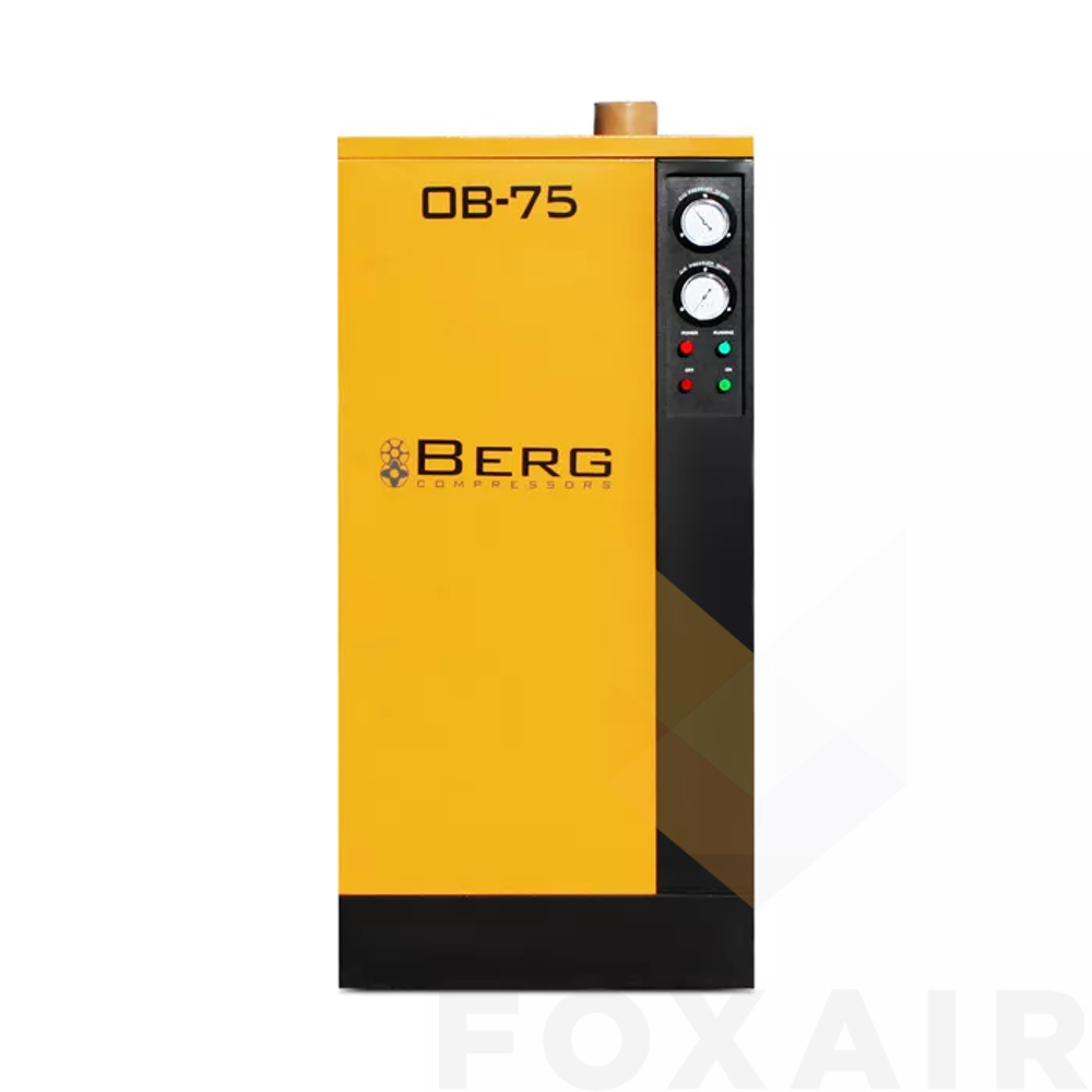 Осушитель сжатого воздуха berg oв-75 до 13 бар