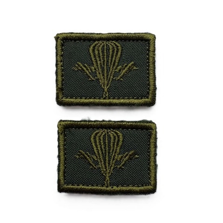 Нашивка петличная на липучке ВДВ полевая