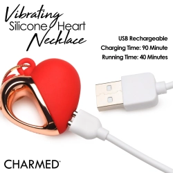 Charmed Vibrating Heart - Подвеска-вибростимулятор