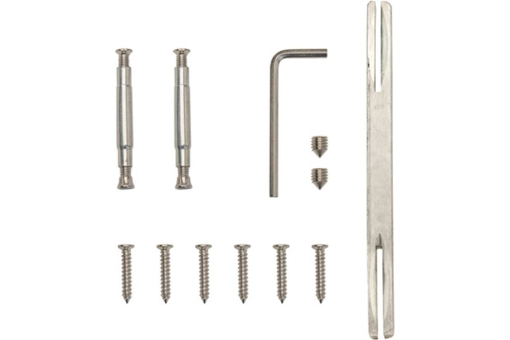 Ручки дверные Н-14092-А-NIS/CR (03002978) КОМПЛЕКТ