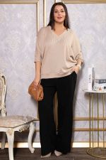 Блуза Вэнсдей (бежевая) Б14818-4М LT Collection