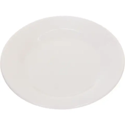 Тарелка керамическая «Белая классика» 17,5см
