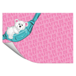 Настольное покрытие 50х70см "Мика на сумке" ПВХ, 130мкм (Феникс+)