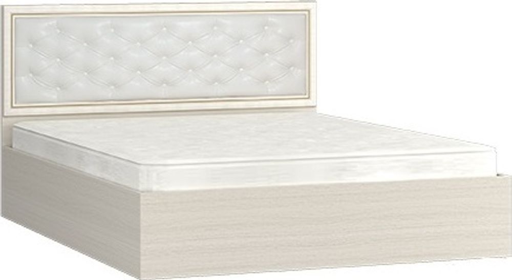 Виктория Кровать 1600 мягкое изголовье без орт.осн.