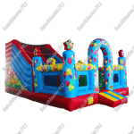 Коммерческий надувной батут "Цирк 2" 7*5*4 м