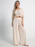 Костюм домашний с брюками Мона (бежево-розовый) К15211-1М LT Collection