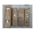 Пакет под бутылку «Зимний стиль» 11*38*11 см