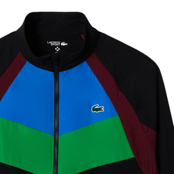 Мужской теннисный костюм Lacoste Tennis x Daniil Medvedev Sweatsuit - black/blue/green/bordeaux