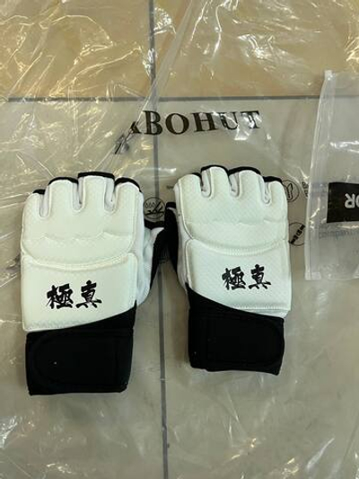 Перчатки для каратэ TS белые