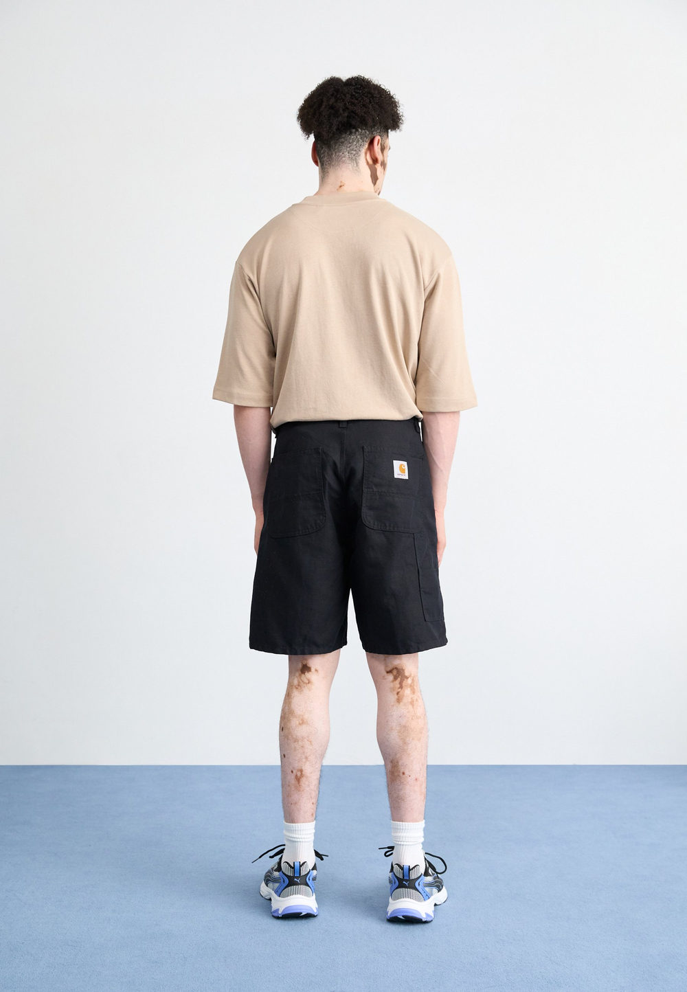Carhartt WIP WALTER - Шорты - Чёрный