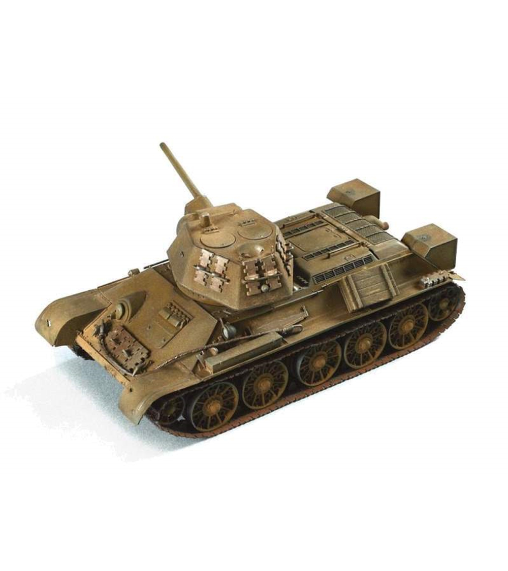 Сборная модель ZVEZDA Советский средний танк "Т-34/76"  обр. 1943г, 1/35