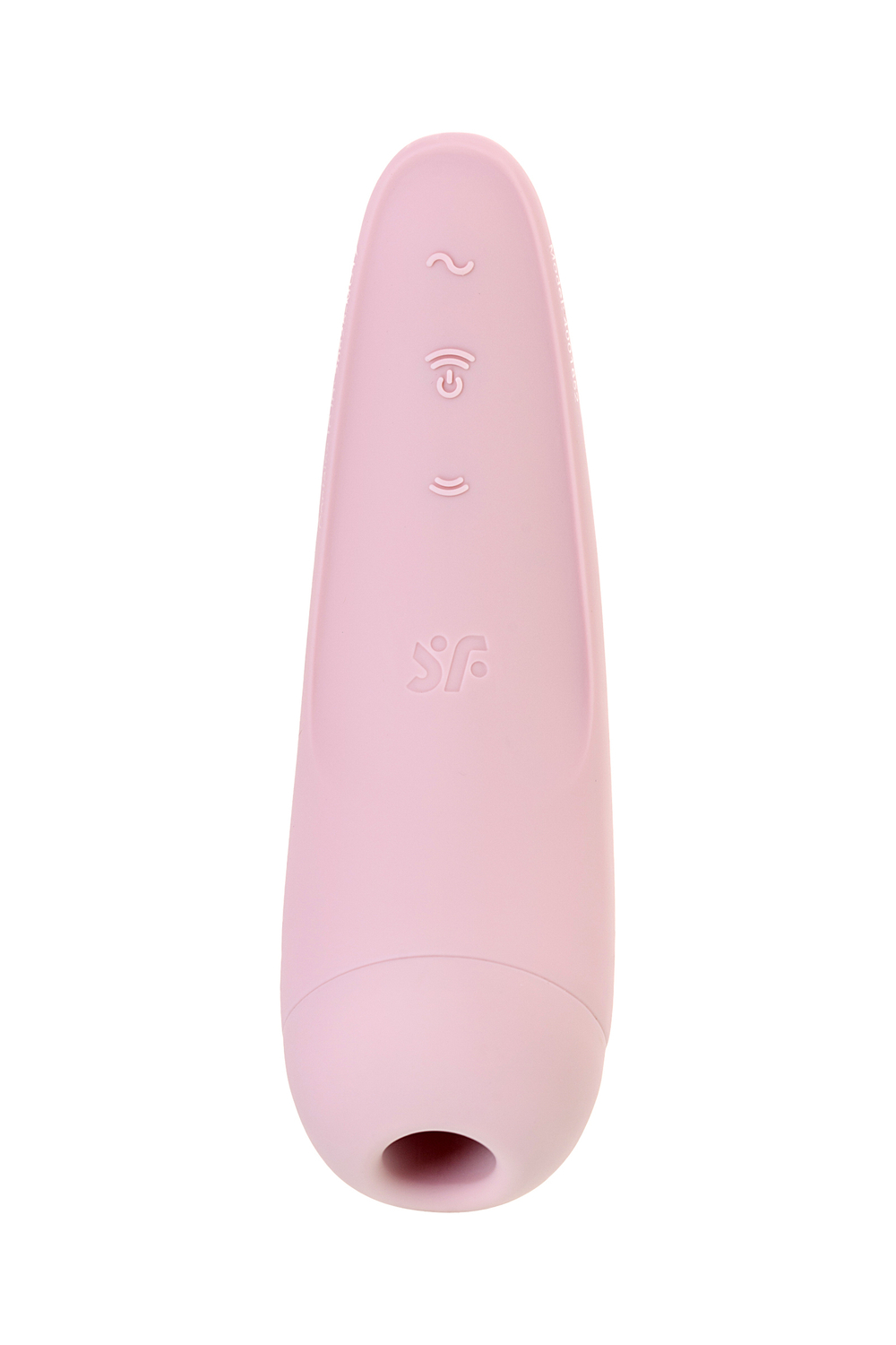Вакуумно-волновой стимулятор Satisfyer Curvy 2+ с возможностью управления через приложение розовый