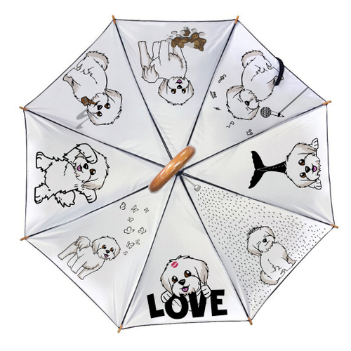 Зонт "Веселые Мальтезе"