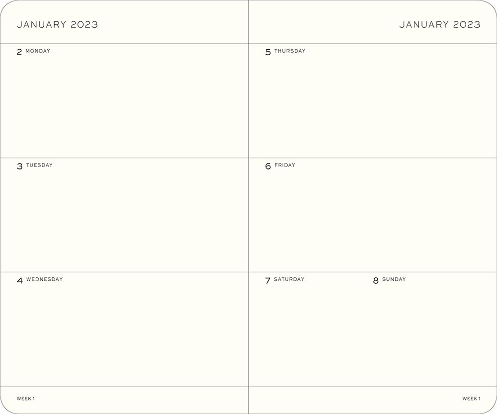 Еженедельник Leuchtturm1917 A6 (367638) 1