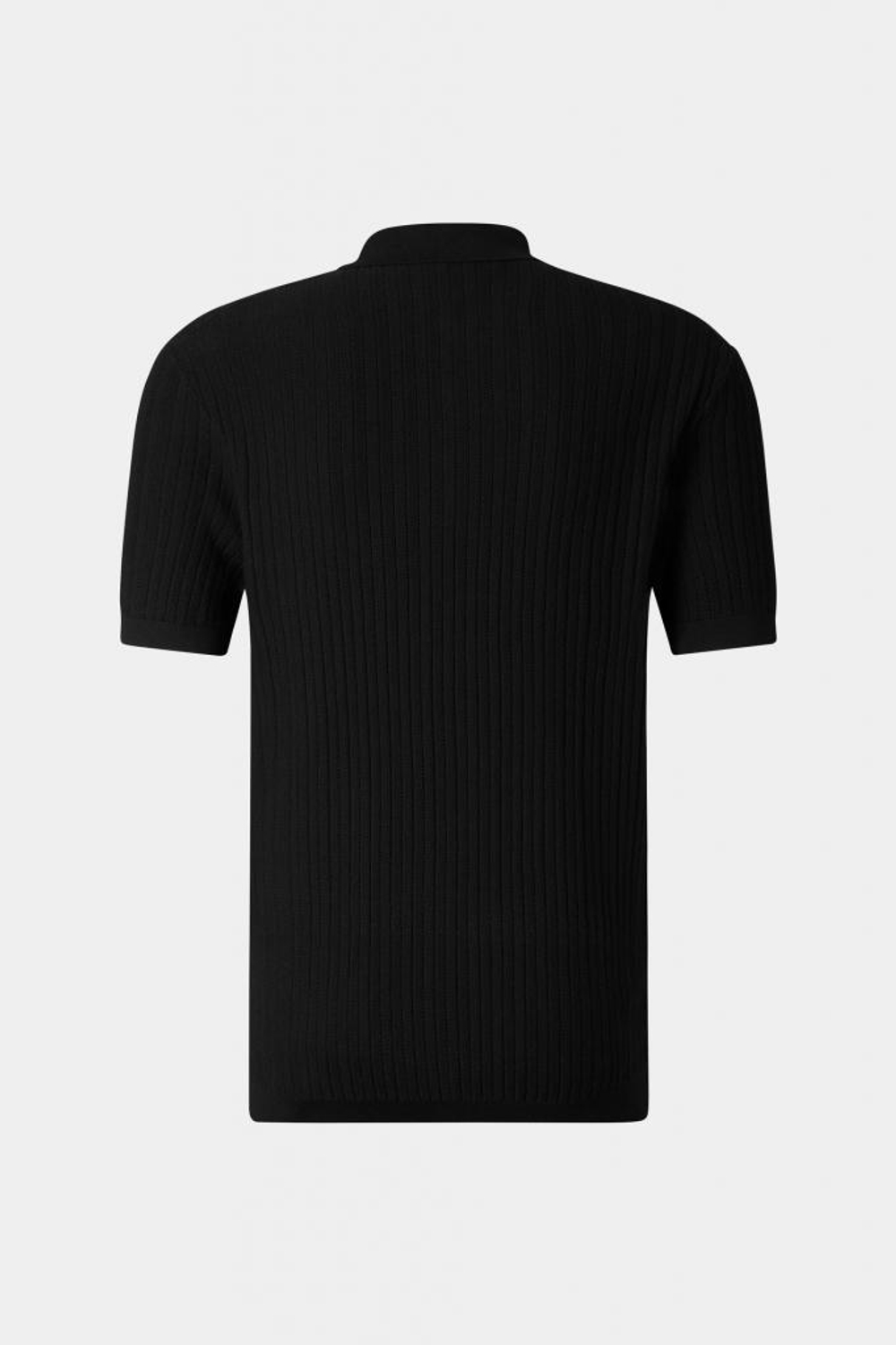 Джемпер с коротким рукавом BOGNER TOBIAS в черном цвете