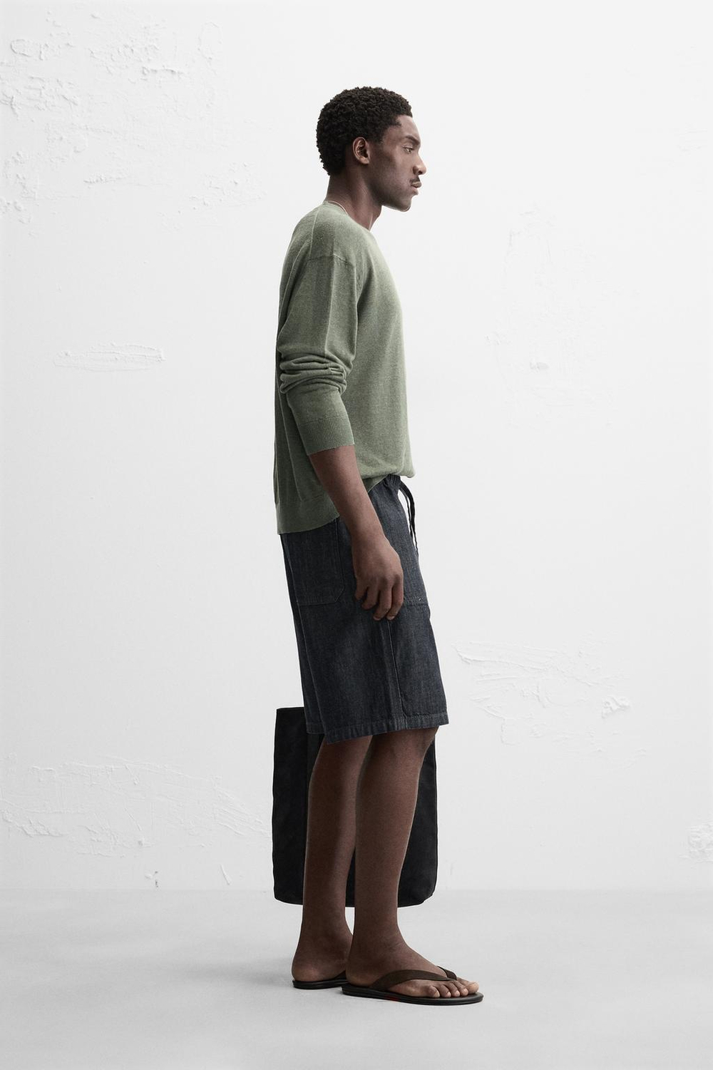 Джинсовые шорты relaxed fit