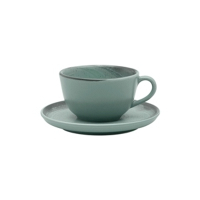 Пара Чайная Flat Shape Pacifico (Чашка 200Мл И Блюдце 14См) Oxford 136497, Ao04-1C07