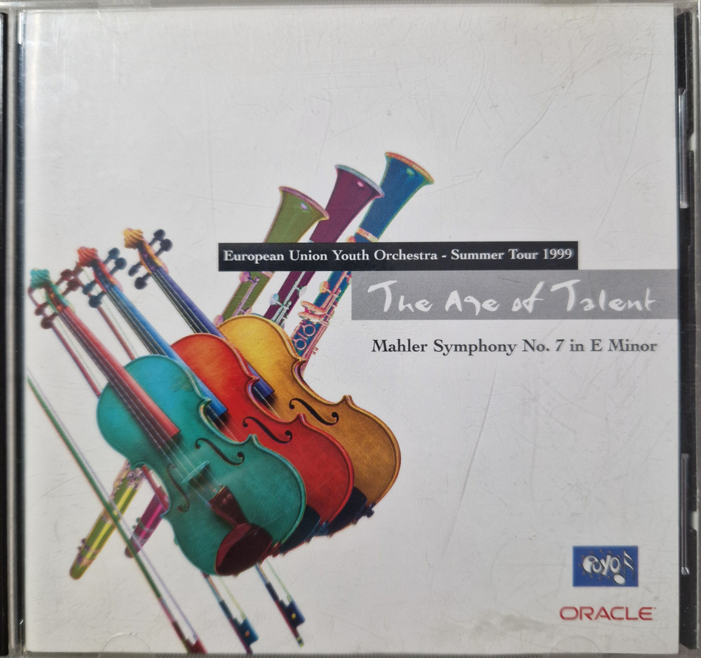 CD: The Europian Union Yourth Orchestra — «Mahler Symphony No 7 in E Minor» (1999)