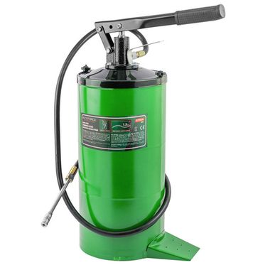Нагнетатель смазки ручной, 15кг (длина шланга 1.5, внутр.Ø 210мм, внутр. высота 410мм) RockForce RF-07065A MST