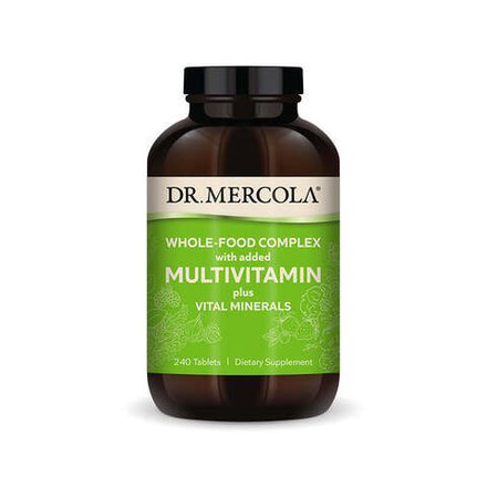 Whole-Food Complex with added Multivitamin plus Vital Minerals 240 таблеток Dr.Mercola