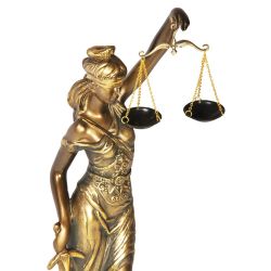 Статуэтка Фемида 4 Бронза