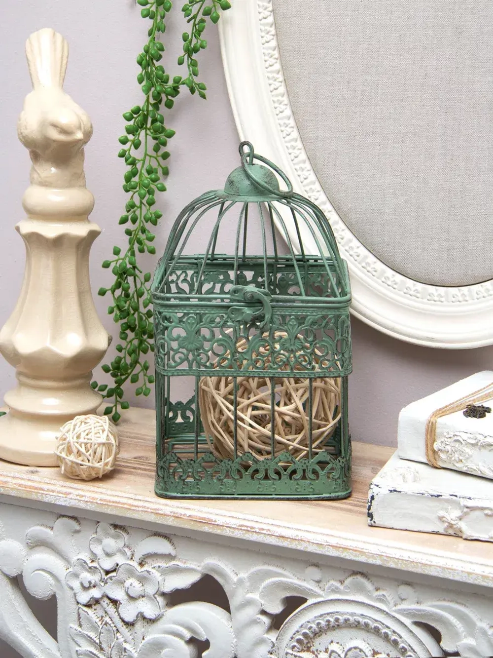 Клетка декоративная интерьерная 24,5*14 см