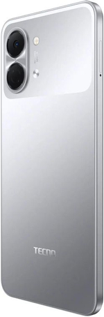 6.75" Смартфон TECNO Spark Go 3 4/128Gb,  IPS,  90Гц,  5000мAч,  серый