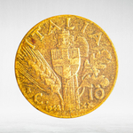 Italy 10 Centesimi 1942 R "Victor Emmanuel III", F
