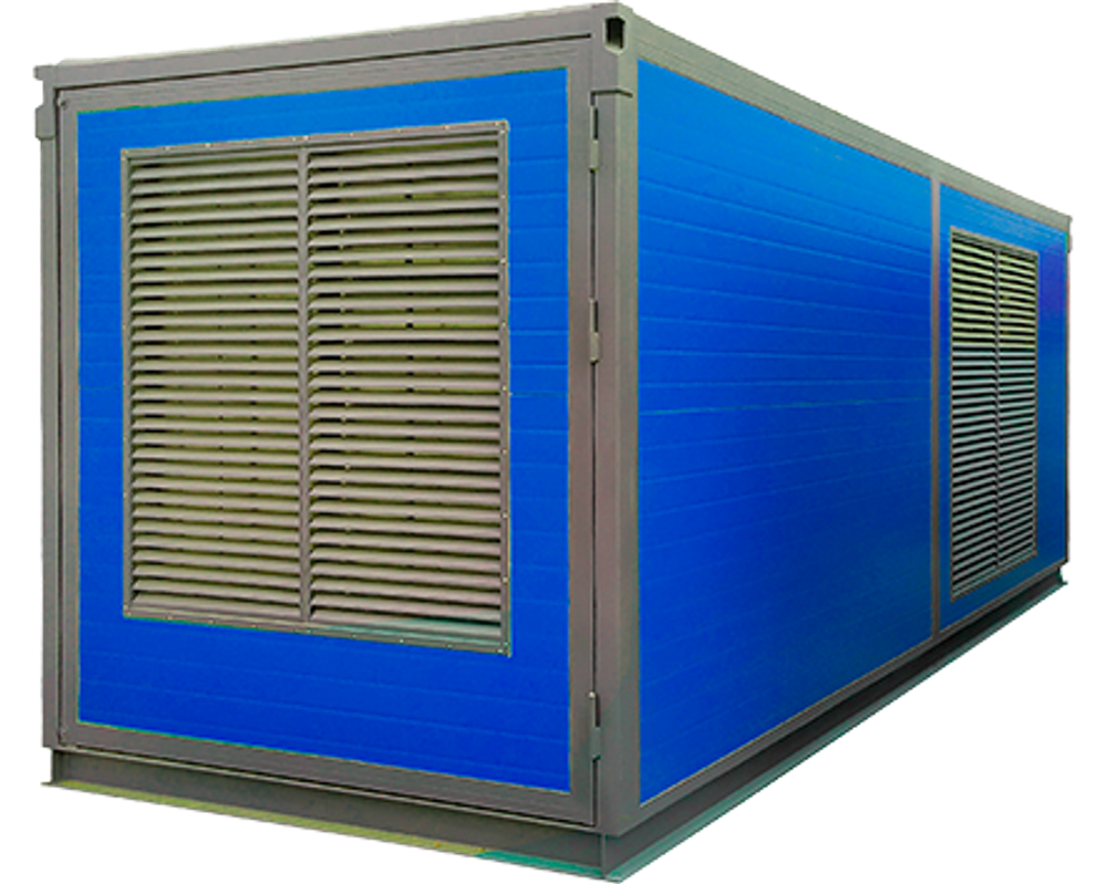 Дизель-генератор 500 кВт EcoPower АД500-T400eco в контейнере