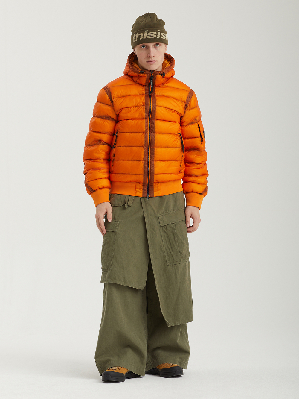 Мужской Пуховик In Dd-shell