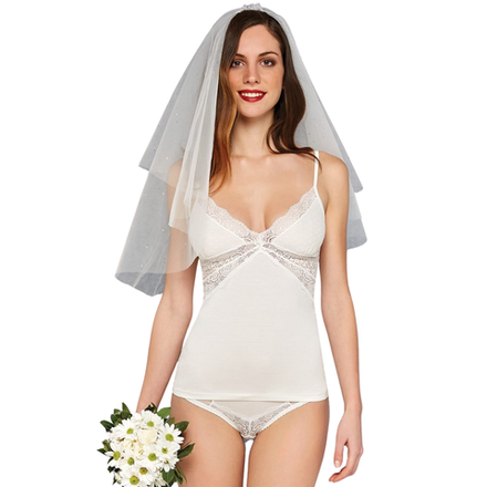 Комплект: топ, слипы бежевый Doreanse Marriage 9410